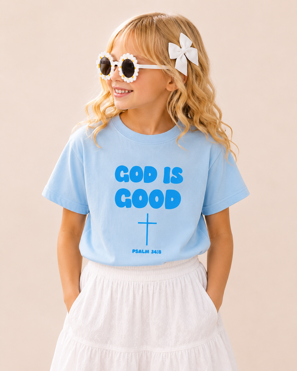 GIRLS + KIDS God is Good Tee