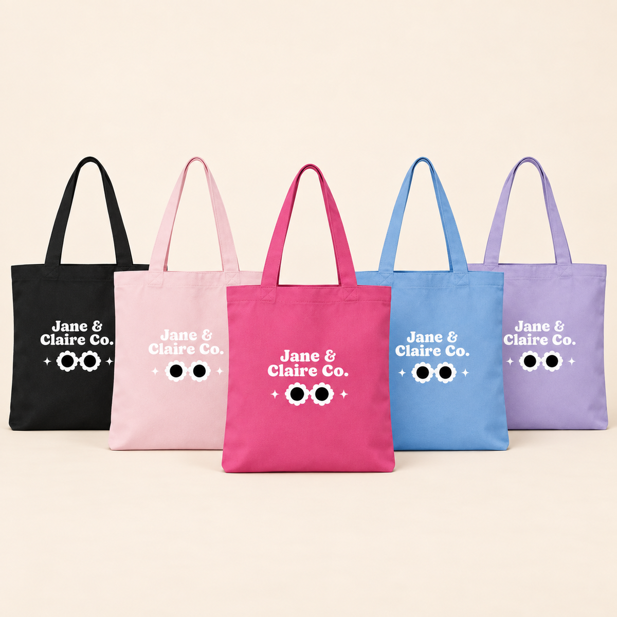 Jane & Claire Co. Logo Tote