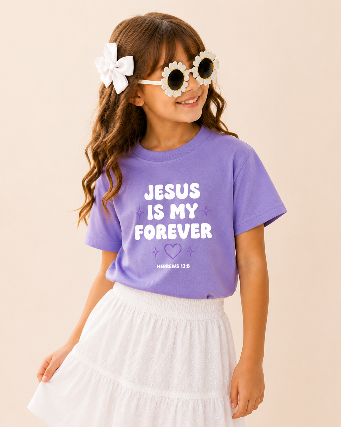 GIRLS + KIDS Jesus is my Forever Tee